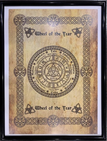 Постер Колесо Года П-11