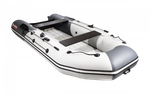 Таймень NX 3600 НДНД Бронированная светло серый-графит (лодка ПВХ)