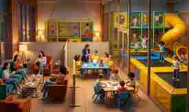 Нестандартные идеи для детского игровой комнаты: как зарабатывать больше на том же пространстве