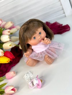 Пупс Nines 26см PEPOTE с закрывающими глазками (N804B5)