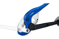 Мощный двуручный труборез ЗУБР Профессионал-63 по пластиковым трубам до 63 мм 23703-63_z01