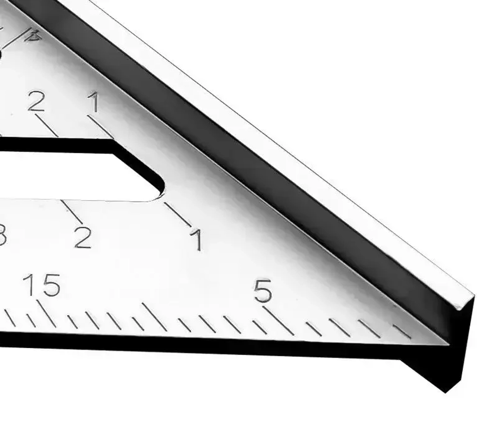 TUOSEN Линейка/угольник 260мм х 180мм, Алюминий