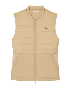 Теннисная жилетка Lacoste Sport Quilted - beige