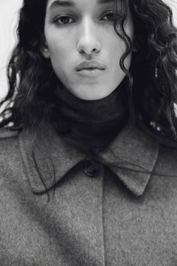 H&M Куртка ручной работы из смесовой шерсти, темно-серый