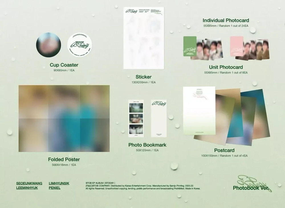 Альбом BTOB - BTODAY [Photobook ver.]