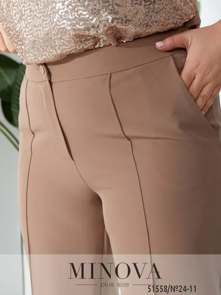 Брюки 24-11-мокко Minova