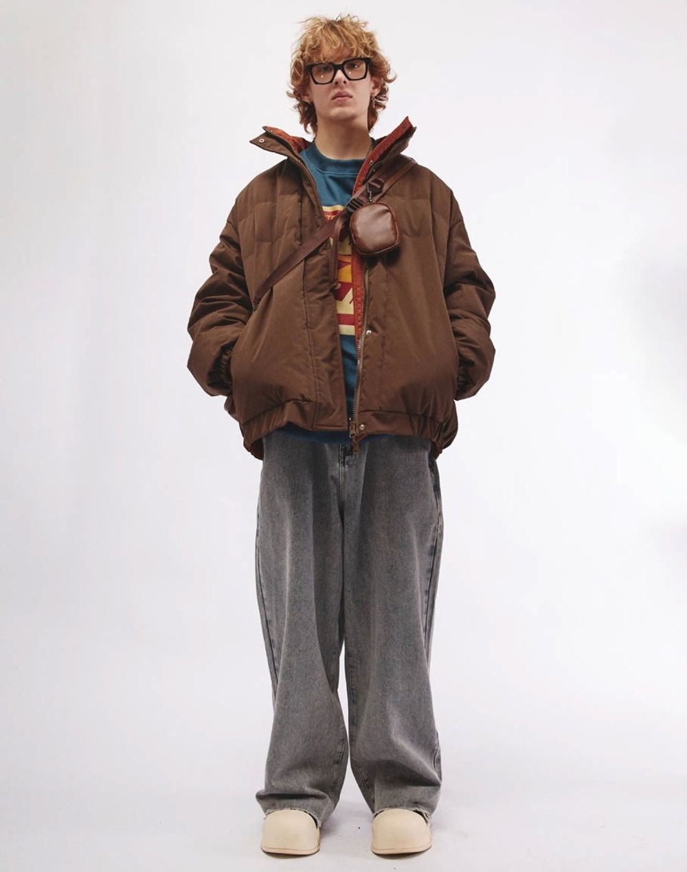 Пуховик БИЧ двухсторонний кирпич