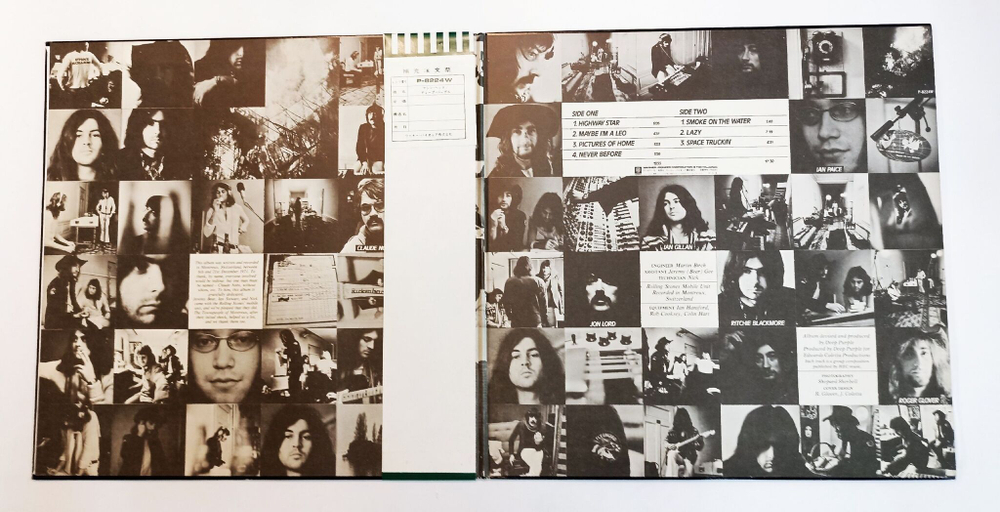 Винтажная виниловая пластинка LP Deep Purple Machine Head (Japan 1974)