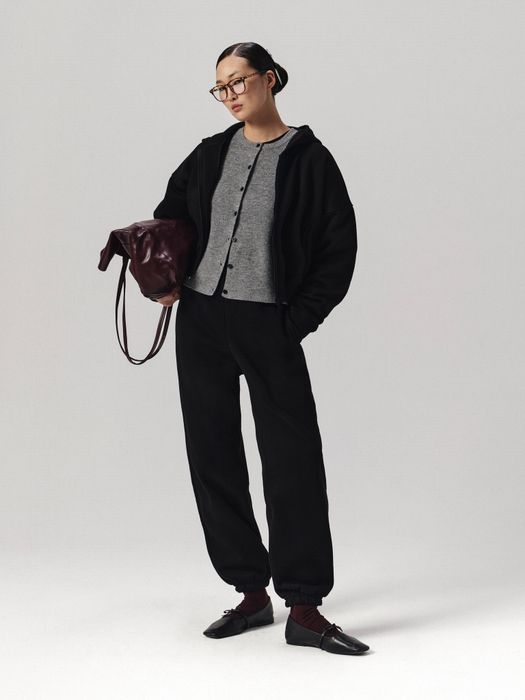 джоггеры sporty warm, чёрный