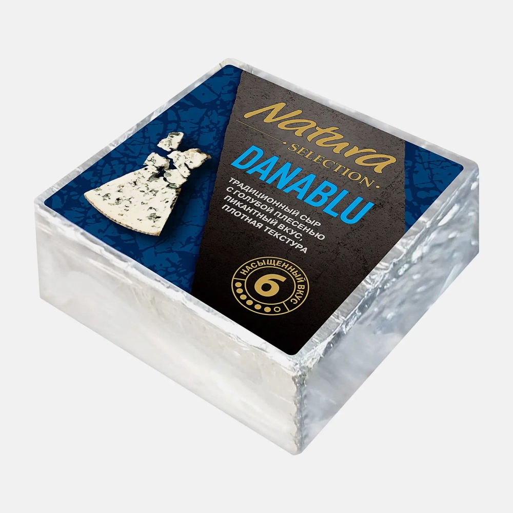 Сыр Danablu с голубой плесенью Natura Selection 50%