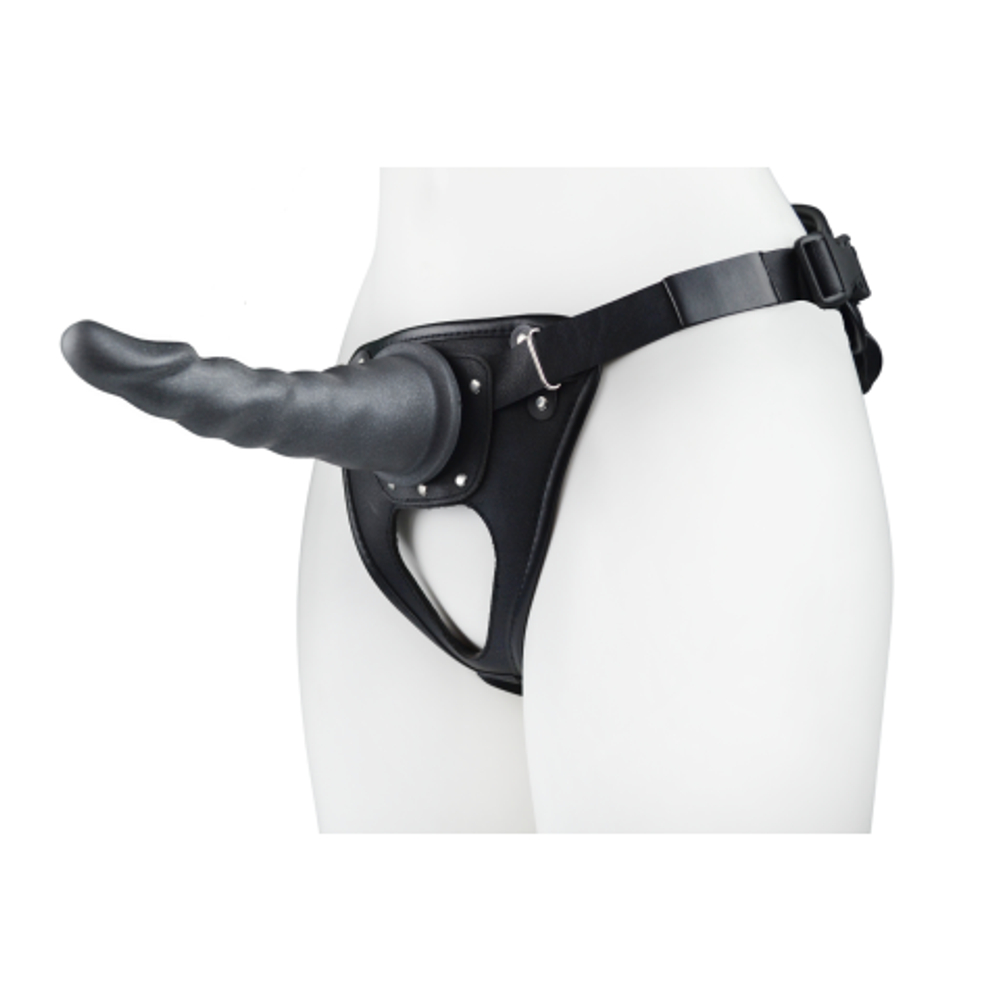 Фаллоимитатор - неоскин с поясом "Harness" в коробке РЕСТАЙЛИНГ