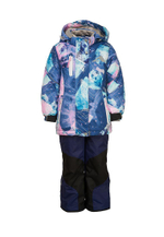 Костюм для девочки "Гера" р-р 92 цвет синий_розовый