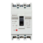 Автоматический выключатель в литом корпусе  EKF mccb99-63-25m