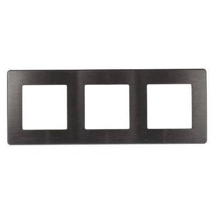 Рамка 3-м 12-5103-12 Эра12 сатин графит Эра Б0052525