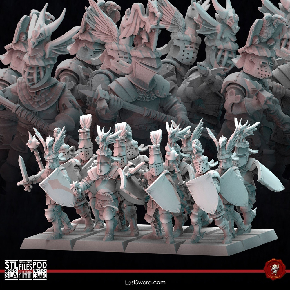 Bretonnia Neverra Knights 1Handed