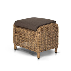 "Толедо" пуф плетеный, цвет соломенный