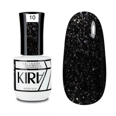 КИРА Гель-лак   NIGHT  №010 10 мл.