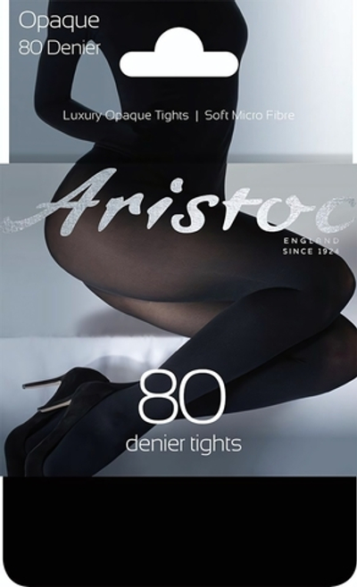 Непрозрачные матовые колготки из микрофибры (Размер: S-M) (Цвет: черный)