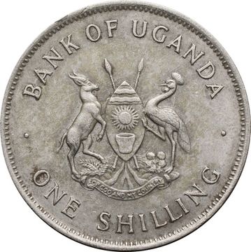 1 шиллинг 1976 Уганда