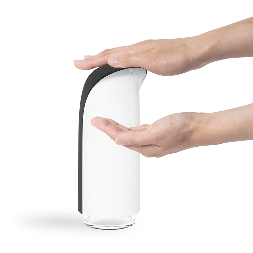 Диспенсер для мыла emperor, 255 мл, черно-белый