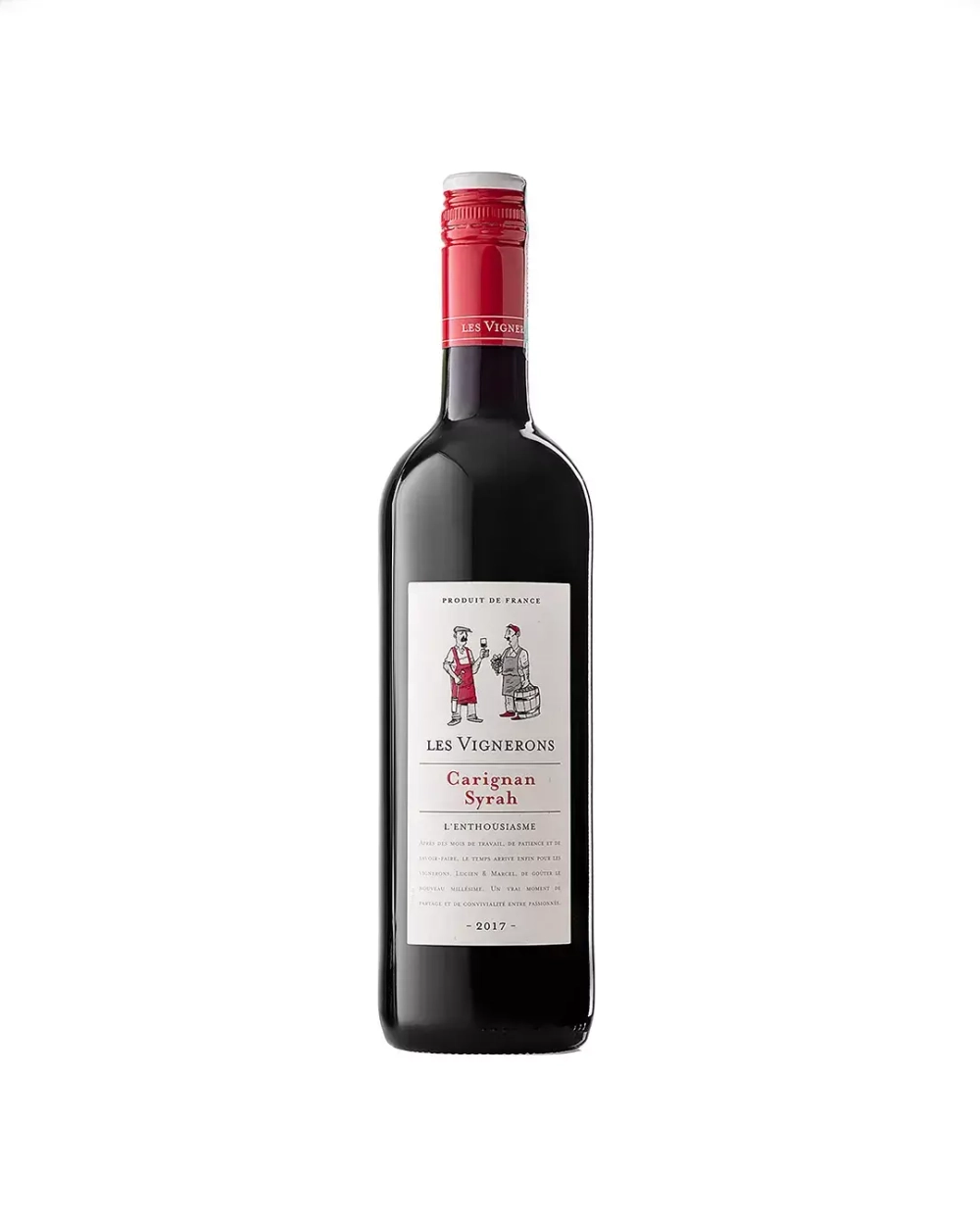 Les Vignerons Carignan Syrah 0,75 л.