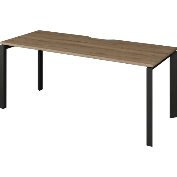 Стол на металлокаркасе НТМП.П-180  1800x730x750 Аргентум-МП