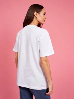 Футболка бруклин женская оверсайз с принтом