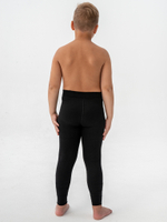 Кальсоны детские термо черный