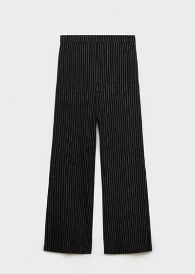 Прямые брюки в полоску