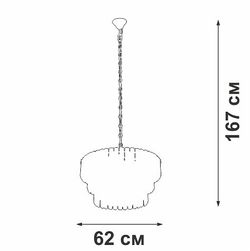 Подвесная люстра Vitaluce V5353 V5353-8/11