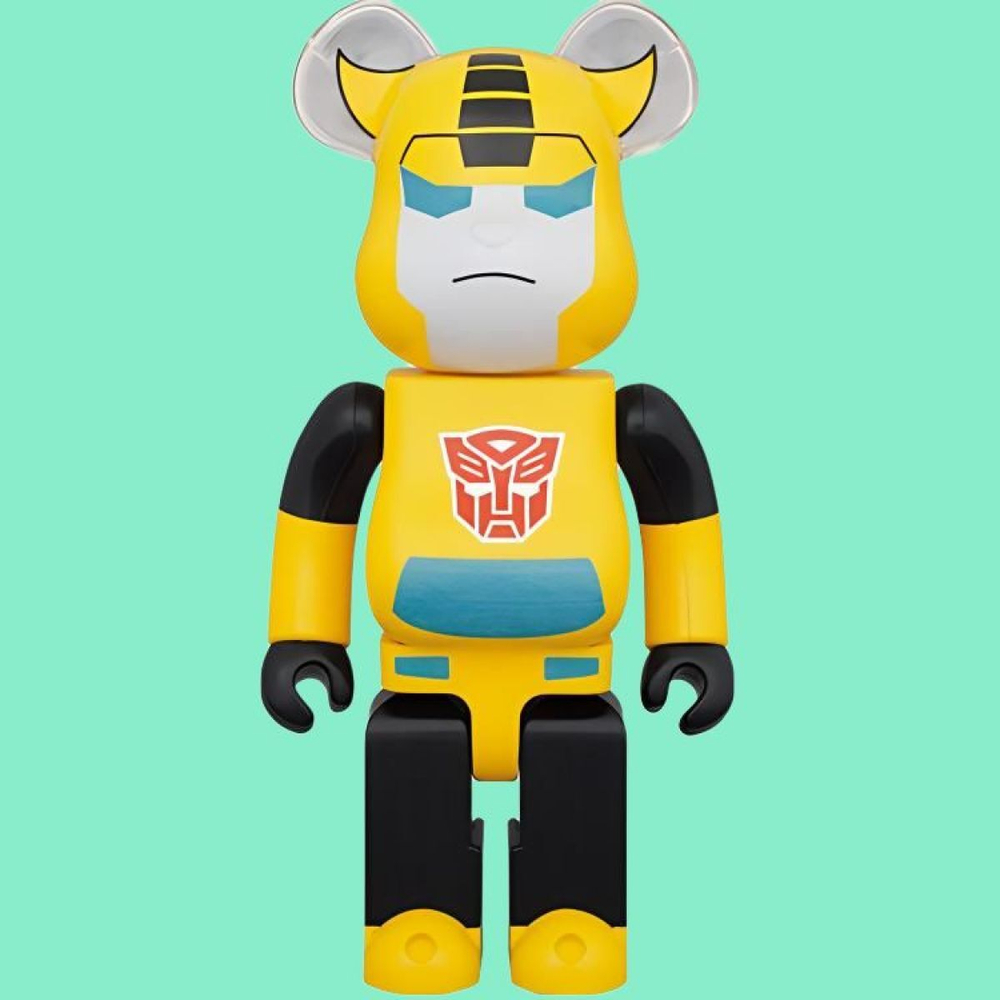 Дизайнерские игрушки BE@RBRICK 1000% TRANSFORMERS BUMBLEBEE 70cm, 2433255-640483506