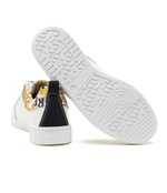 Кожаные кроссовки Versace Jeans Couture - белый(76YA3SD6ZPA55)