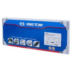 KING TONY (4032SR) Набор торцевых головок с принадлежностями 1/2", 12-гранные, 5/16"-1&1/4", 24 предмета