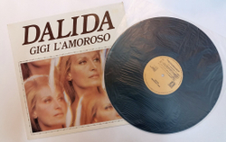 Винтажная виниловая пластинка LP Dalida Gigi Lamoroso (Belgium 1974)