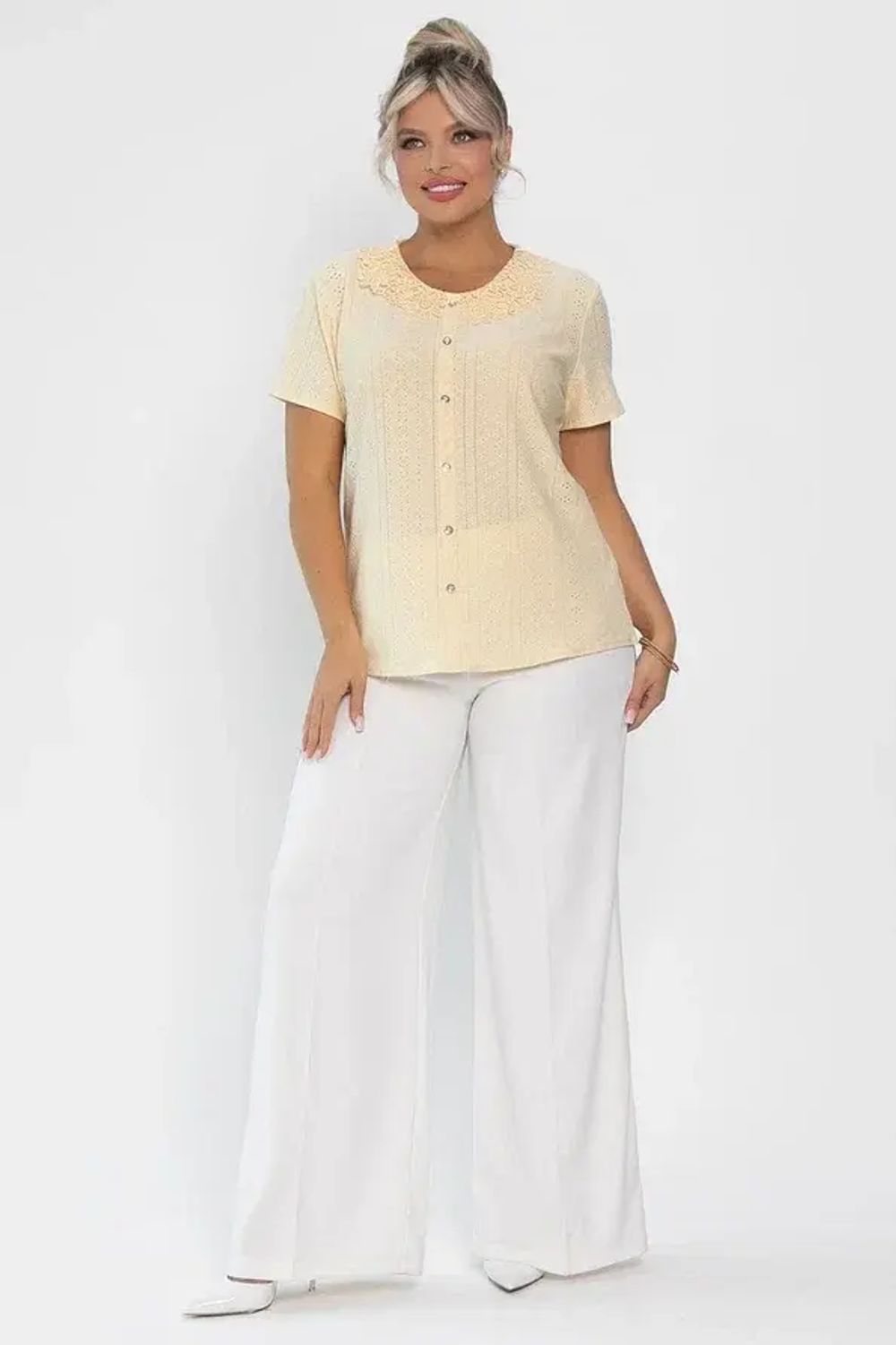 Блуза Петуния (желтая) Б13977-20М LT Collection