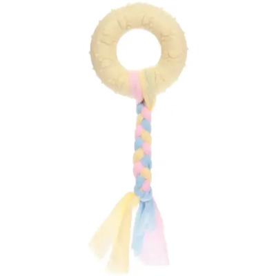 Игрушка для собаки «Baby-Кольцо» 18*7см цвет желтый Ultramarine