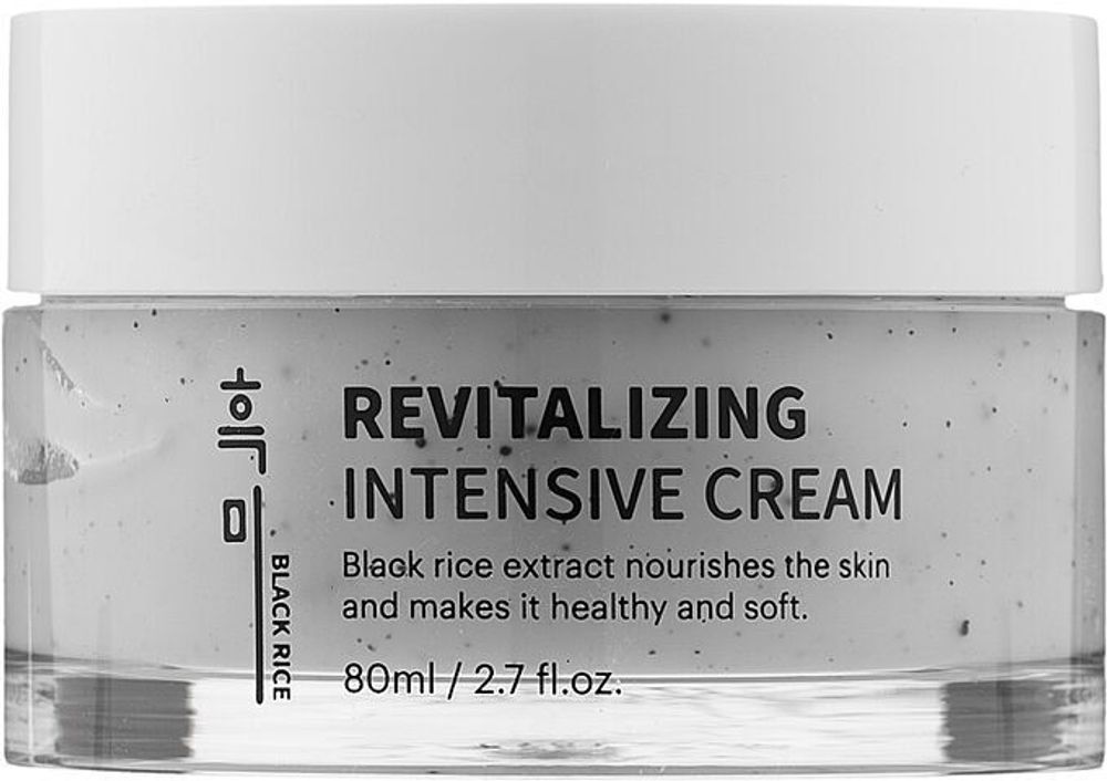Восстанавливающий лифтинг-крем для лица BLACK RICE Revitalizing Intensive Cream 80 мл