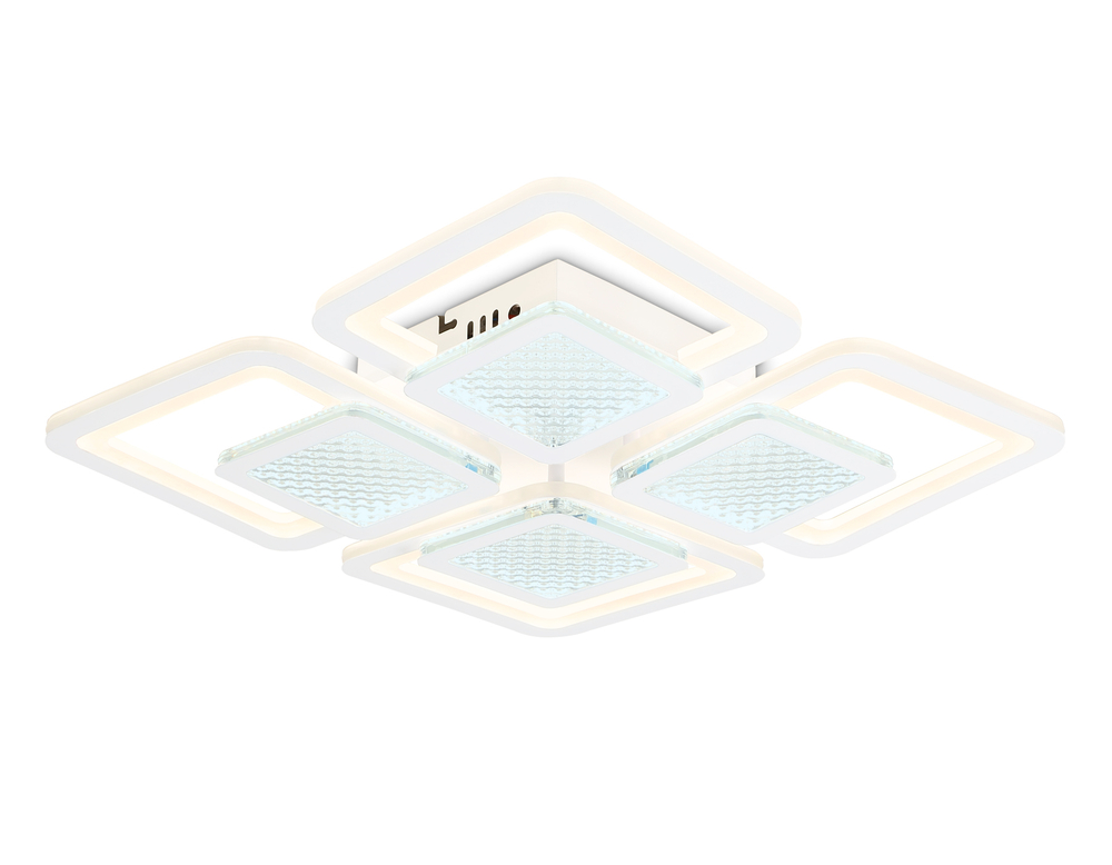 FA4283/4+4 WH белый 100W 3000K+6400K/4200K/6400K+3000K 435*435*70 (ПДУ ИК)