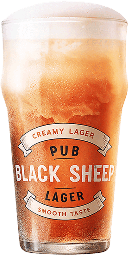 Пиво Блэк Шип Паб Лагер / Black Sheep PUB Lager 30л - кег