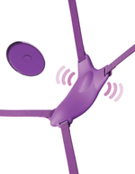 Сиреневый пояс с вибровкладкой Ultimate Butterfly Strap-On (Цвет: сиреневый)