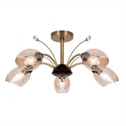 Citilux Комета CL108155 Люстра потолочная Бронза Венге