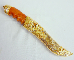 Нож "Бегущий волк"