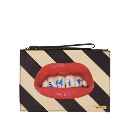 Клатч Shit Striped 02585