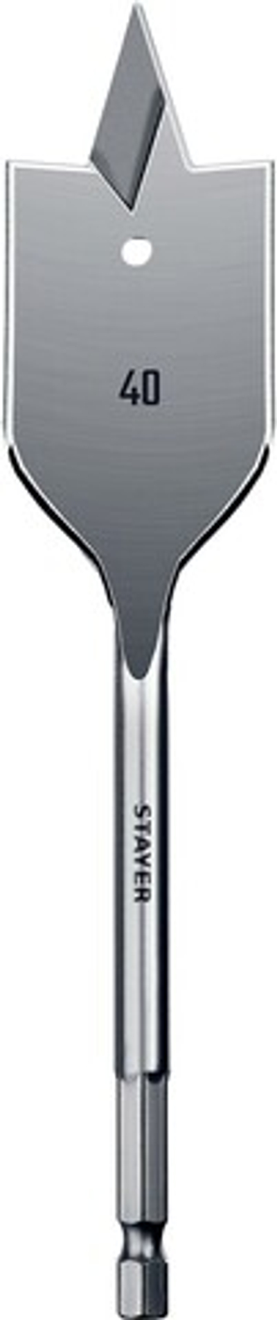 STAYER Flat, 40 x 152 мм, перовое, cверло по дереву (2950-40)