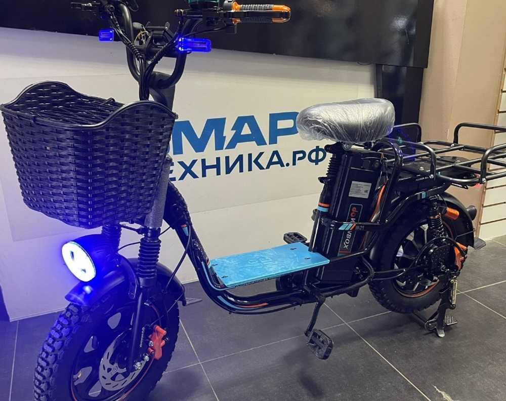 Электровелосипед Wenbox New W-21 60v/20Ah 1200w (на моторе 240w)