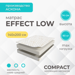 Матрас Askona COMPACT Effect Low  h≈14 см