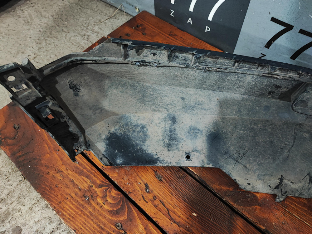 Юбка переднего бампера Skoda Kodiaq 16-22 Б/У Оригинал 565807061