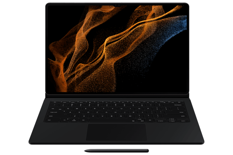 Чехол-клавиатура для Samsung Galaxy Tab S8 Ultra, цвет Черный