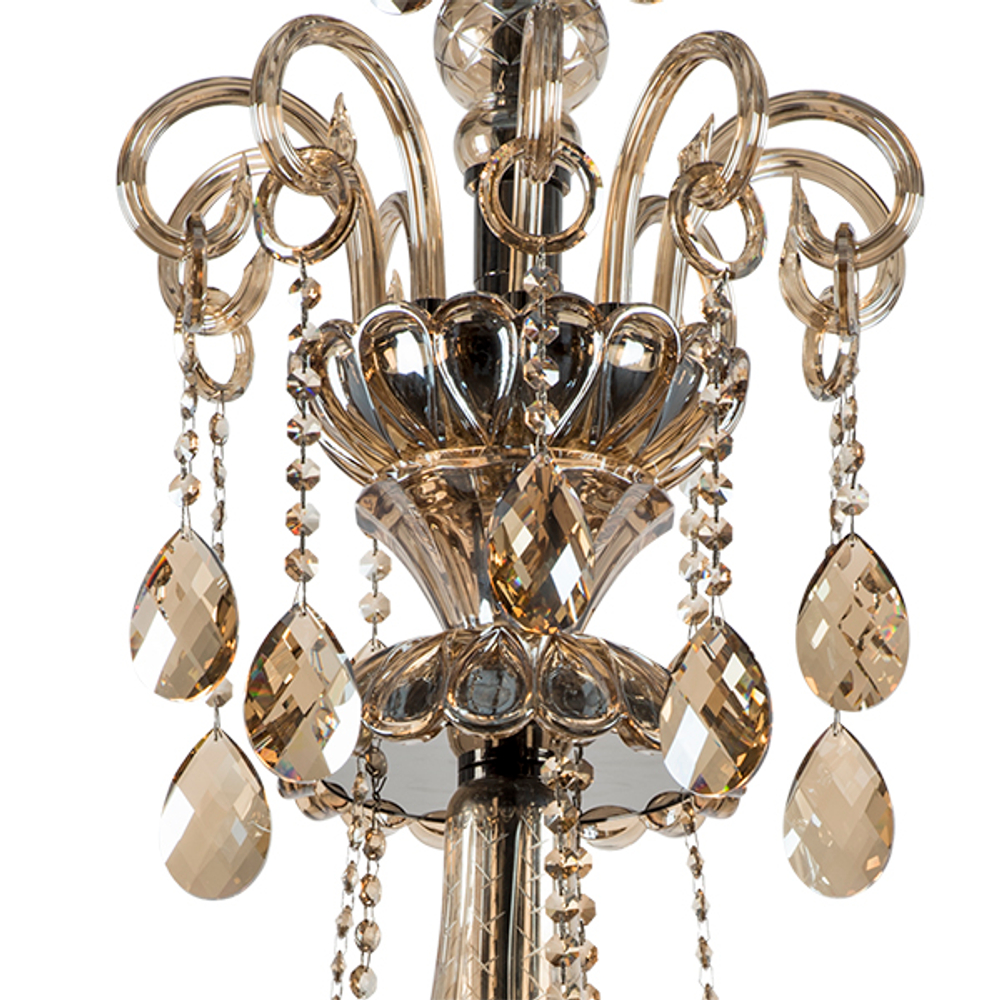 715577 6 КОР!!! Люстра NATIVO 57x40W E14 КОНЬЯК