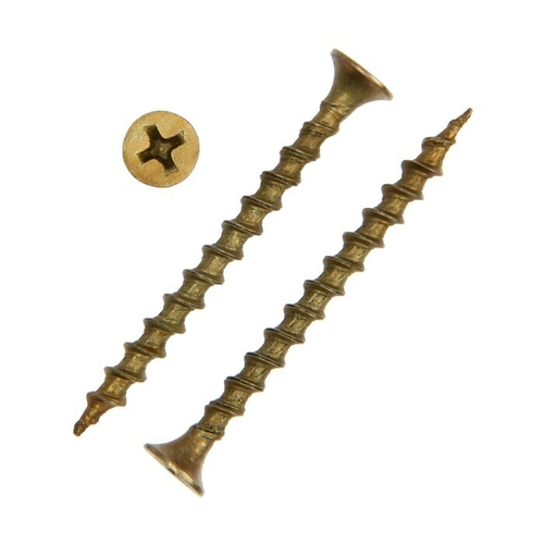 Крупная резьба саморез 3,5х45 ПРЕМИУМ желтый цинк